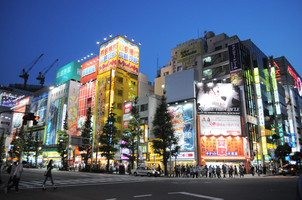 Akihabara at night