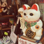 Manekineko in Yanaka-Ginza