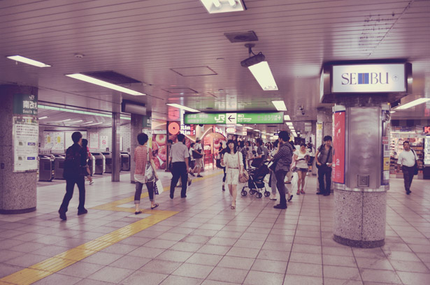 Underground of Ikebukuro Station