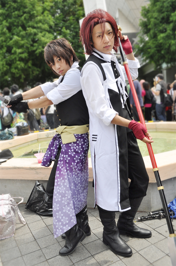 Hakuouki cosplayers