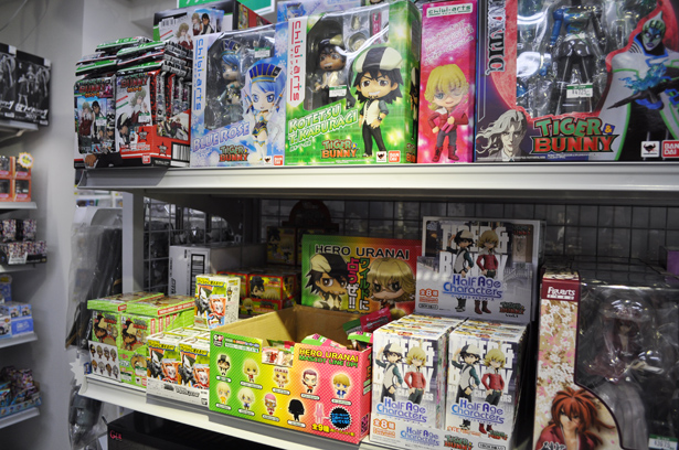 Tiger&Bunny section in Kotobukiya