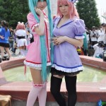 Cosplayers at Comiket 82