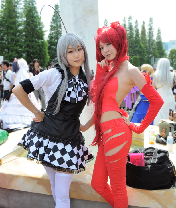 Cosplayers at Comiket 82