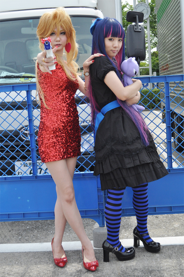 Cosplayers at Comiket 82