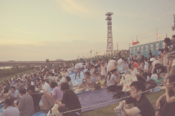 People in Nagaoka Matsuri