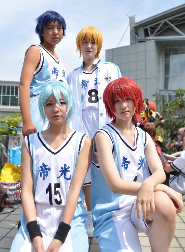 Kuroko's basketball cosplayers at Comiket 82