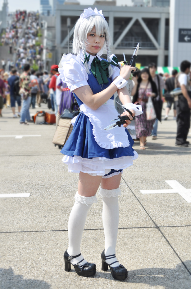 Cosplayer at Comiket 82