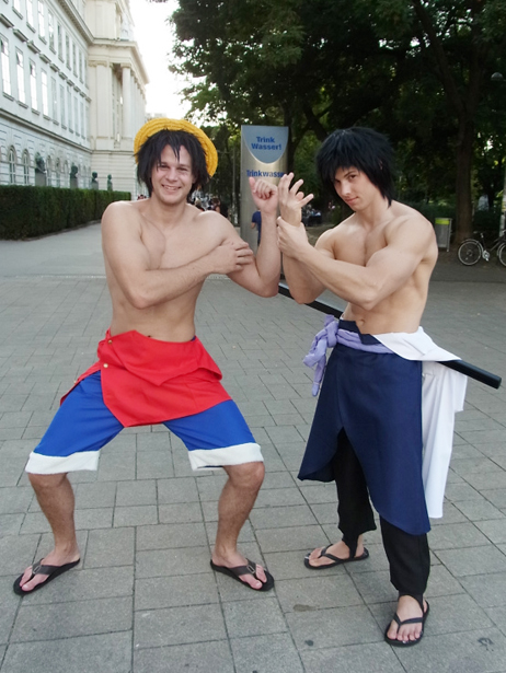 One Piece cosplay in Vienna