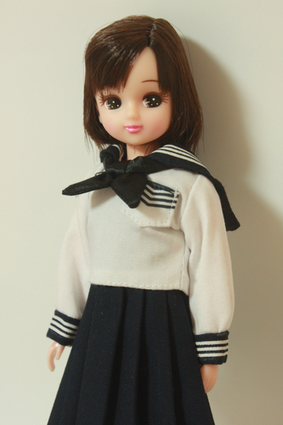 Licca-chan with school uniform