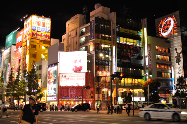 Akihabara at night