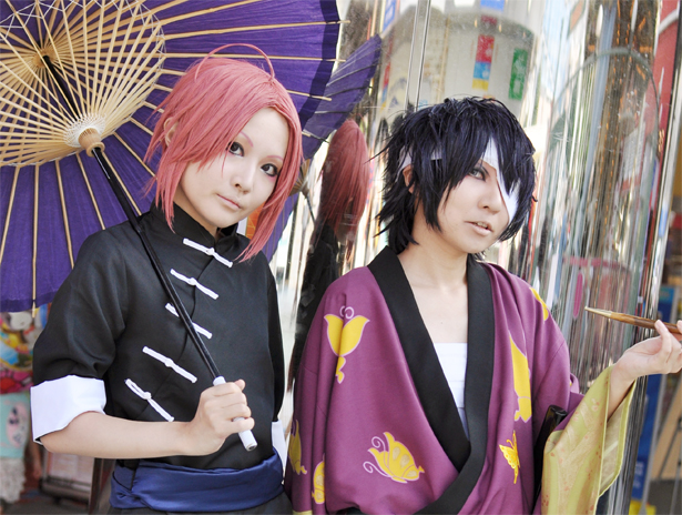 Kamui and Takasugi cosplay