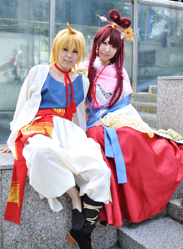 Alibaba and Ren kougyoku cosplay