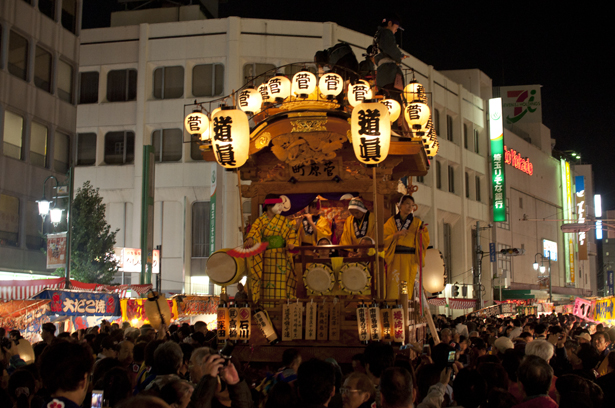 A float in Kawagoe Matsuri