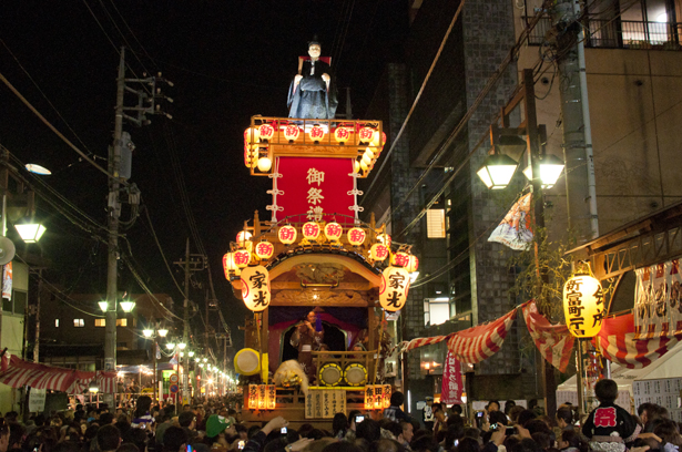 A float in Kawagoe Matsuri