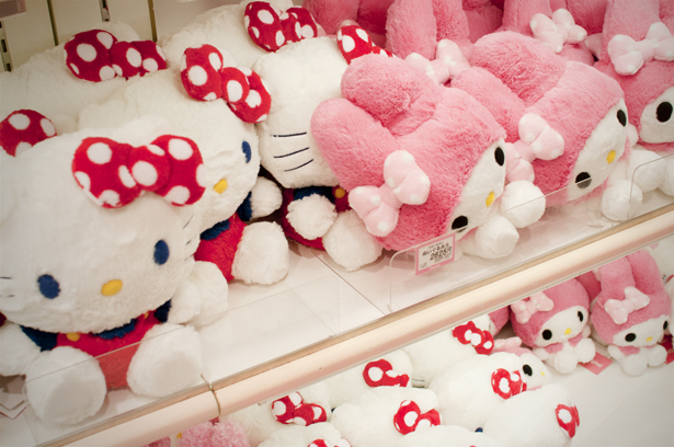 Hello Kitty and My Melody goods