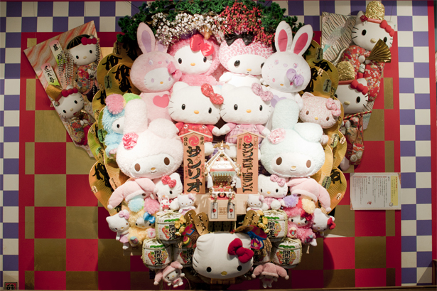 Sanrio characters monument