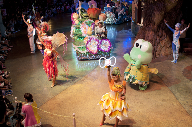 Sanrio Puroland parade