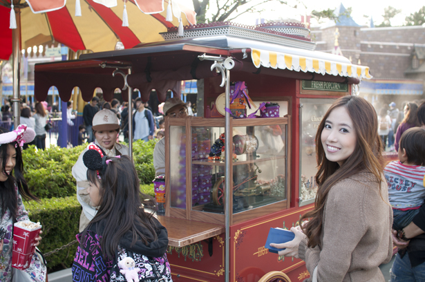 Flavored popcorn shop in Tokyo Disneyland