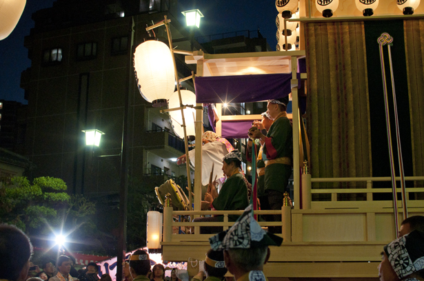 float at Kawagoe Matsuri