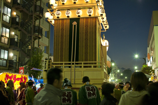 A froat at the Kawagoe Matsuri