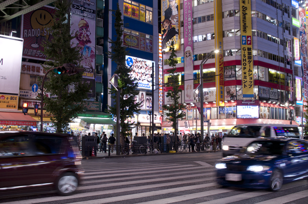 Akihabara at night