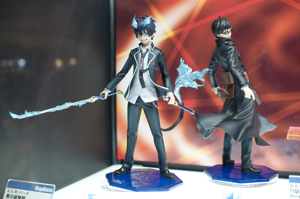 Blue Exorcist figures at Wonder Festival