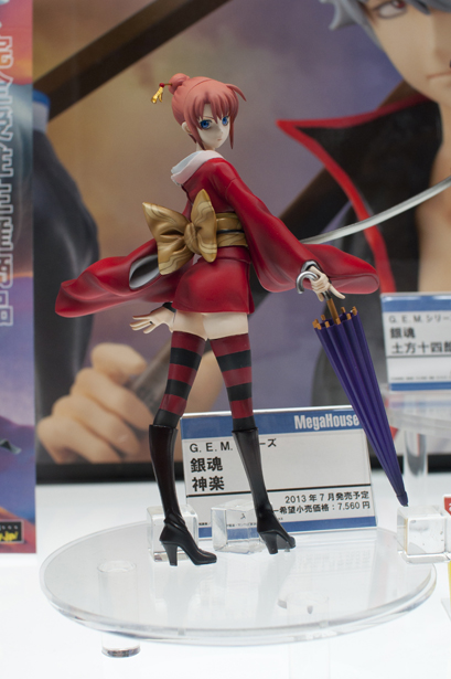 Gintama figures at Wonder Festival