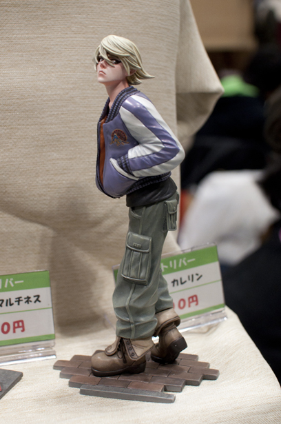 plastic figures at Wonder Festival